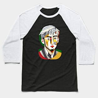 Portrait of Kpop Idol Baseball T-Shirt